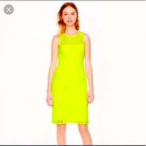 J crew collection lace dress